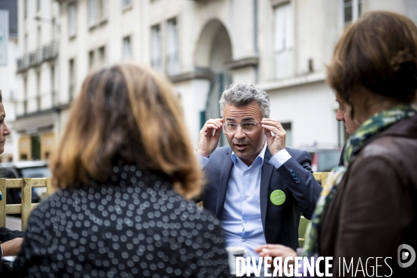 Emmanuel Denis, candidat écologiste à Tours