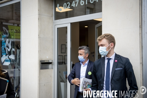 Emmanuel Denis, candidat écologiste à Tours