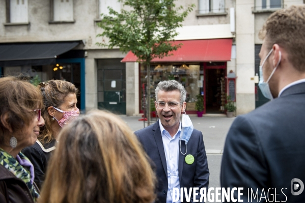Emmanuel Denis, candidat écologiste à Tours