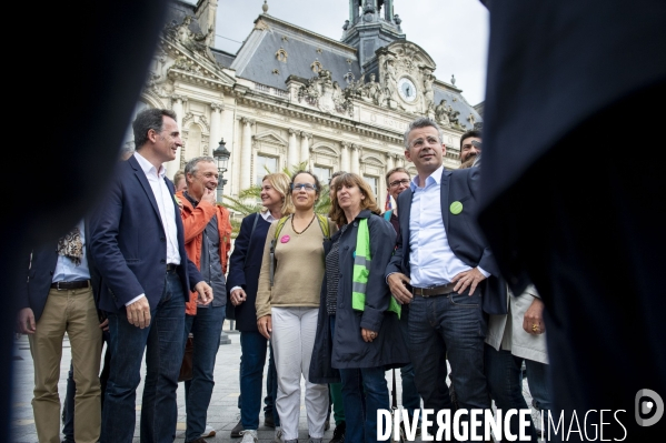 Emmanuel Denis, candidat écologiste à Tours