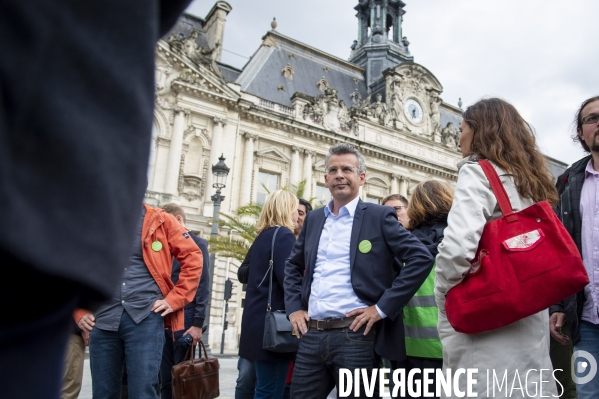 Emmanuel Denis, candidat écologiste à Tours