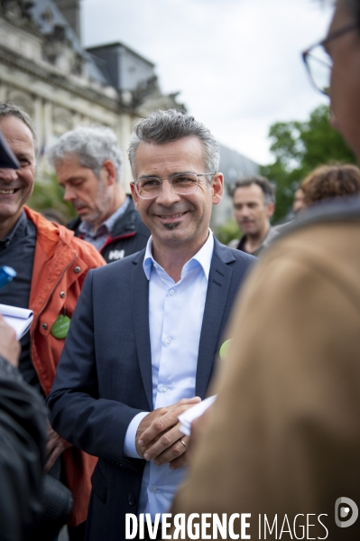 Emmanuel Denis, candidat écologiste à Tours