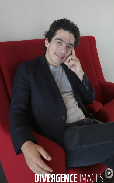 Nathanael karmitz, producteur et exploitant de cinema francais.directeur du groupe audiovisuel mk2