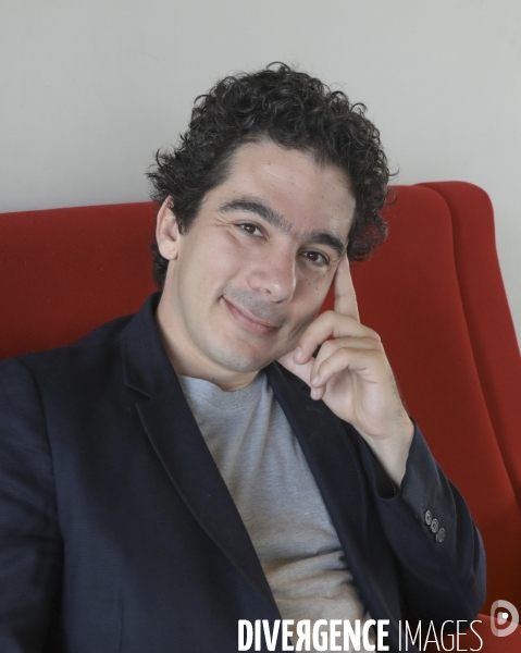 Nathanael karmitz, producteur et exploitant de cinema francais.directeur du groupe audiovisuel mk2