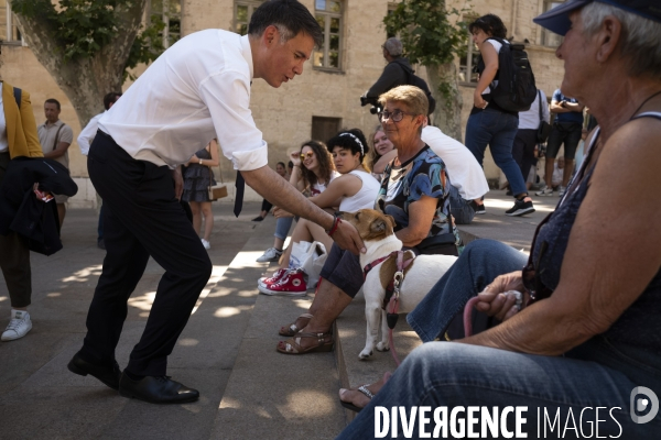 Olivier Faure en soutien à Rubirola