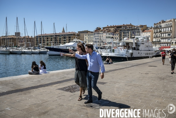 Le Printemps Marseillais en visite dans le quartier du Panier