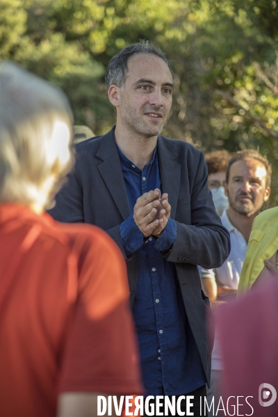 Raphaël Glucksmann en soutien au Printemps Marseillais à Marseille