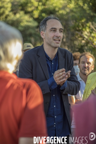 Raphaël Glucksmann en soutien au Printemps Marseillais à Marseille