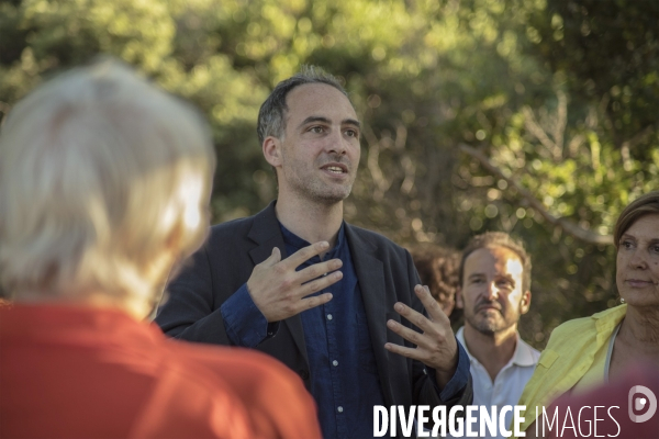 Raphaël Glucksmann en soutien au Printemps Marseillais à Marseille