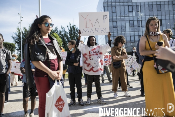 Manifestation contre les inégalités territoriales