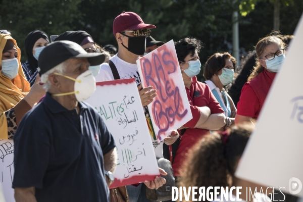 Manifestation contre les inégalités territoriales