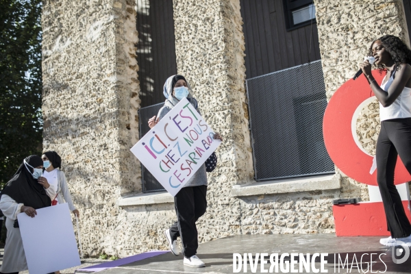 Manifestation contre les inégalités territoriales
