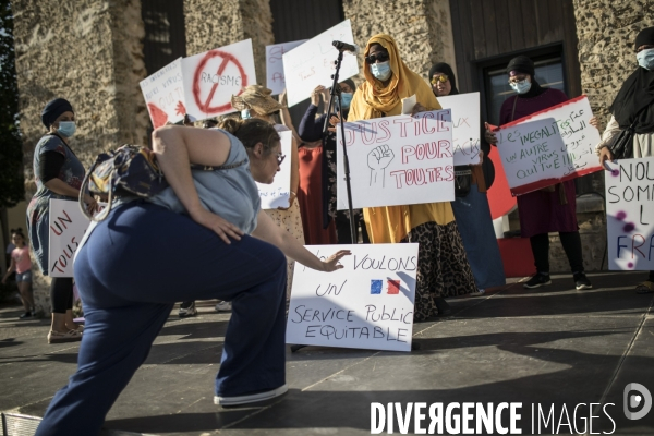 Manifestation contre les inégalités territoriales