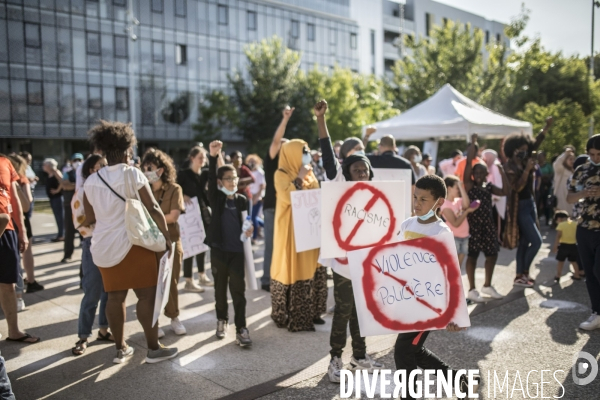 Manifestation contre les inégalités territoriales