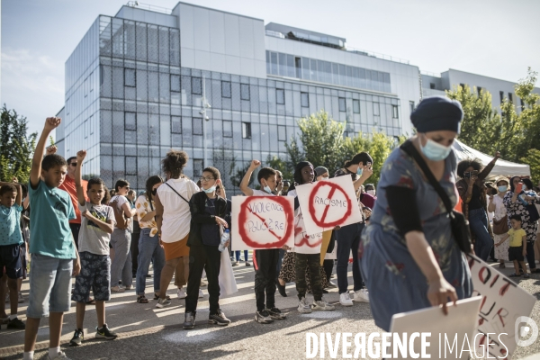 Manifestation contre les inégalités territoriales