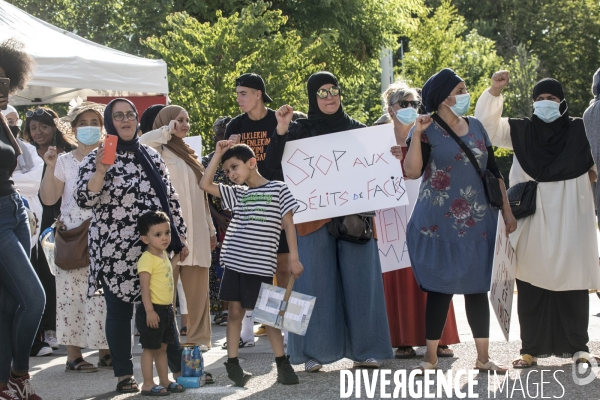 Manifestation contre les inégalités territoriales