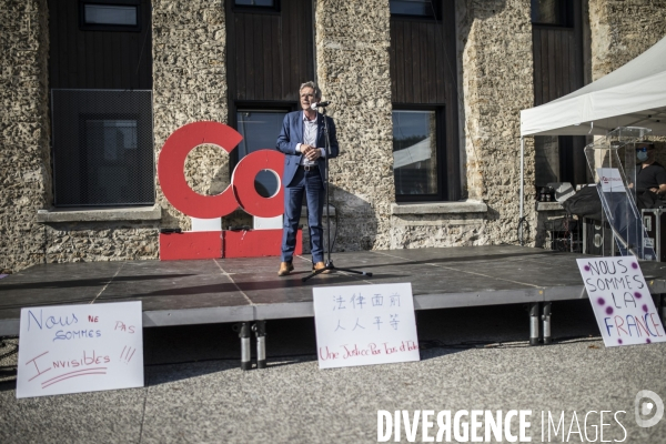 Manifestation contre les inégalités territoriales
