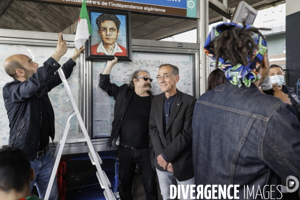 Débaptisation du metro Gallieni à Bagnolet par le nom de Josette et Maurice Audin.