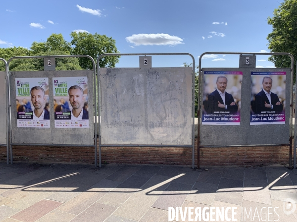 Vote d Antoine Maurice candidat à la mairie de Toulouse