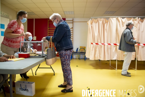 Second tour elections municipales 2020 à Tours