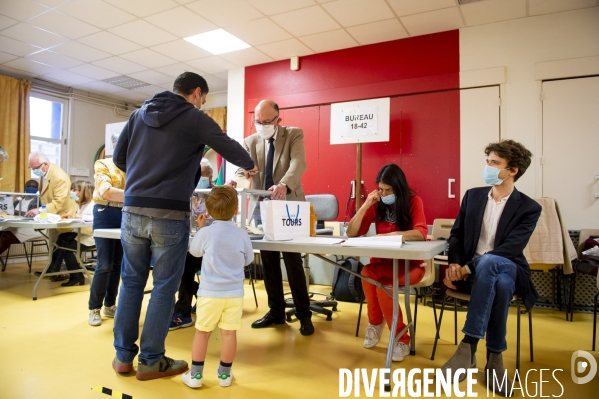 Second tour elections municipales 2020 à Tours