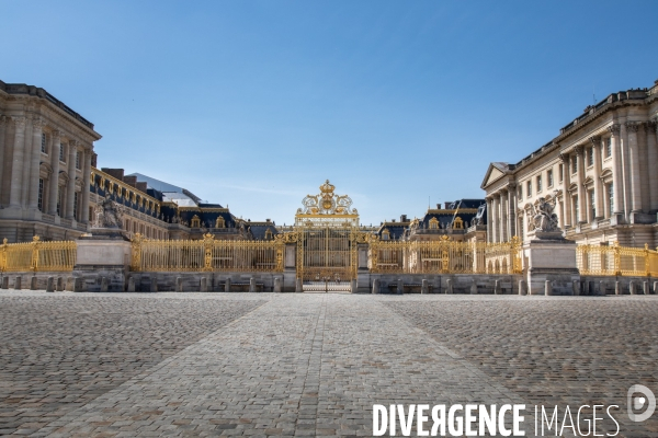 Château de Versailles sous Covid19