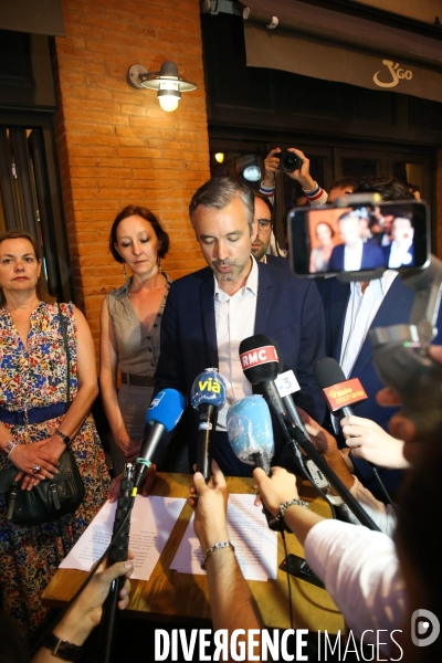Soirée électorale Antoine Maurice municipales Toulouse
