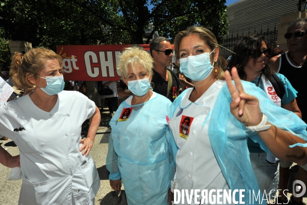 Manifestation des Soignants