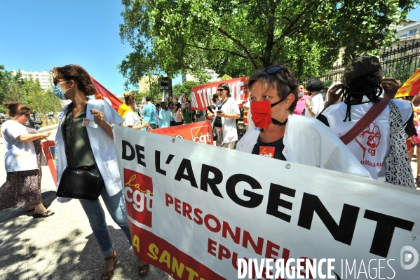 Manifestation des Soignants