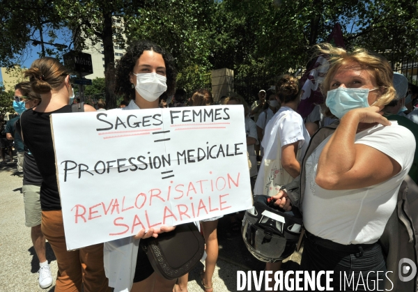 Manifestation des Soignants