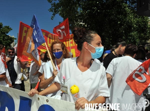 Manifestation des Soignants