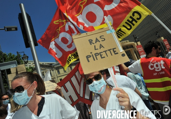 Manifestation des Soignants