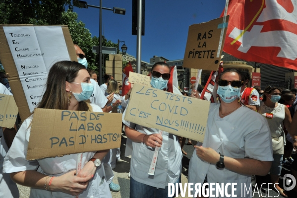 Manifestation des Soignants
