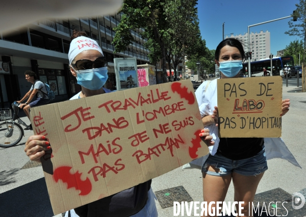 Manifestation des Soignants