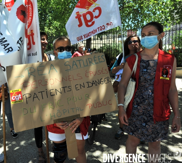 Manifestation des Soignants