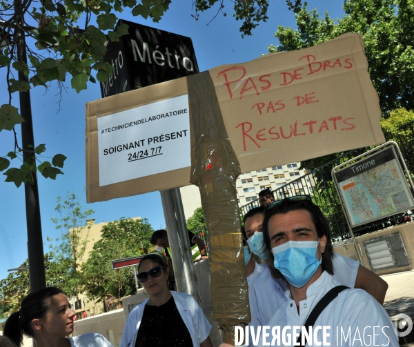 Manifestation des Soignants
