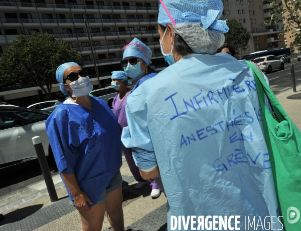 Manifestation des Soignants