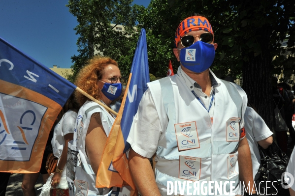 Manifestation des Soignants