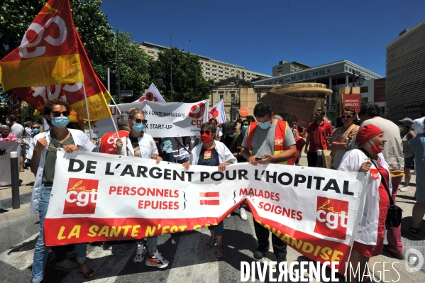 Manifestation des Soignants