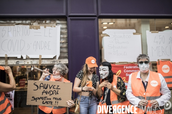 Grève chez André