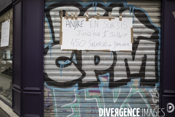 Grève chez André