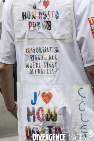 Manifestation des personnels de santé