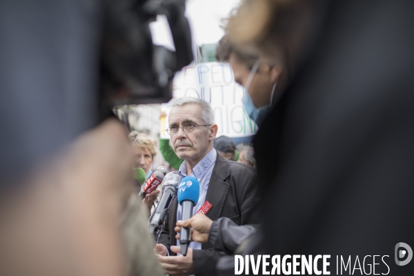 Manifestation des personnels de santé