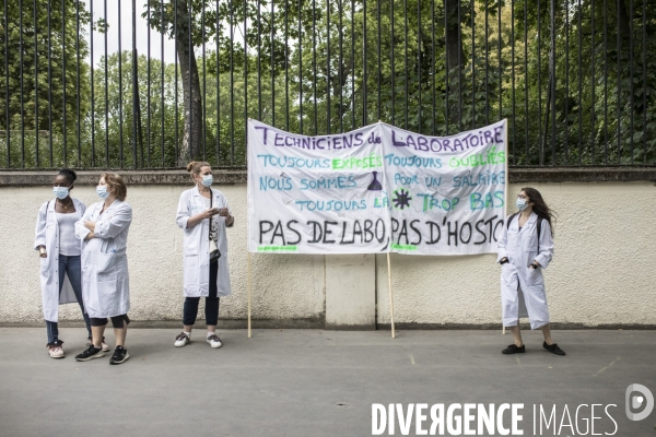 Manifestation des personnels de santé