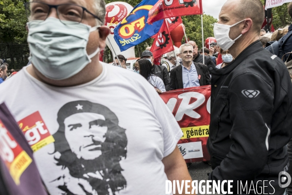 Manifestation des personnels de santé