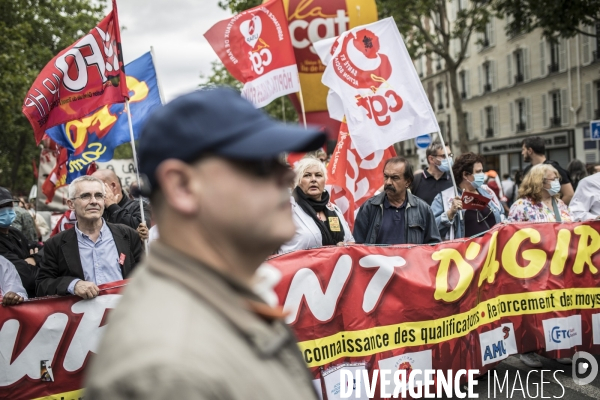 Manifestation des personnels de santé