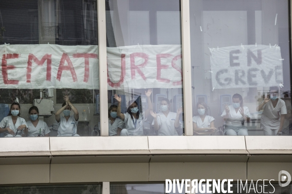 Manifestation des personnels de santé