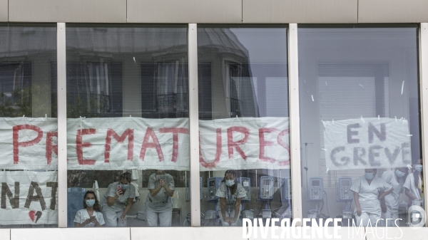 Manifestation des personnels de santé