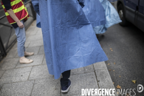 Manifestation des personnels de santé