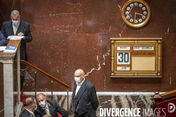 Questions au gouvernement à l Assemblée nationale, 30 juin 2020